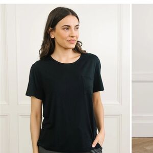 Cozy Earth Women's Bamboo Stretch-Knit Lounge Tee